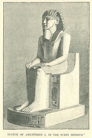 Beeld van Amenhotep I.